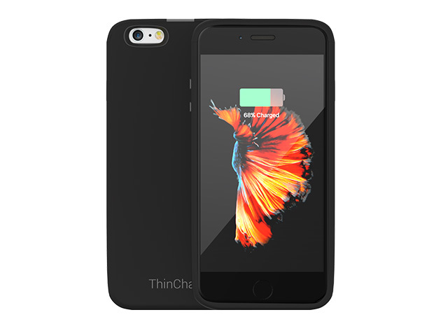 ThinCharge iPhone 6/6S Battery Case (Black)