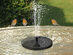 Solar Water Fountain with Assorted Heads (2-Pack)