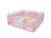 Costway 14-Panel Baby Playpen Kids Activity Center Playard w/Music Box - Pink, Gray
