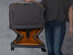 Rollux 2-in-1 Expandable Suitcase (Orange)