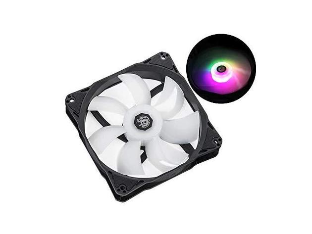 Bitspower BPTA-FX1812NT-1 Notos 120mm DRGB Computer Fan PWM PC Cooling Fan (Used, Open Retail Box)