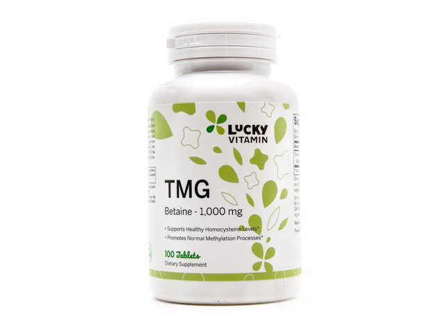 LuckyVitamin - TMG Betaine 1000 mg. - 100 Tablets