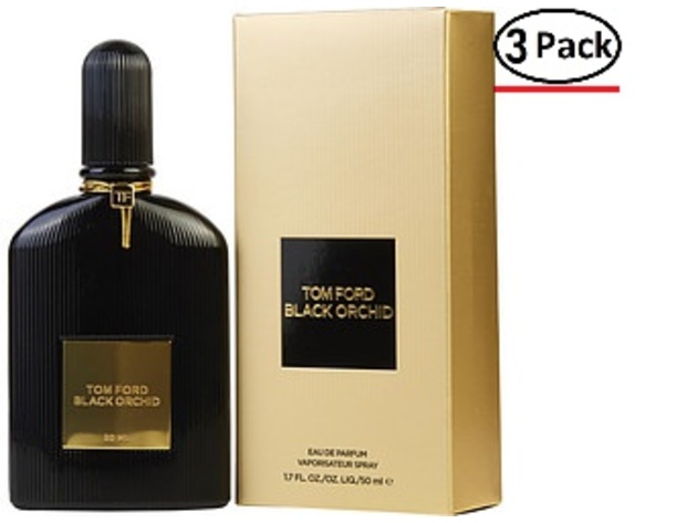 BLACK ORCHID by Tom Ford EAU DE PARFUM SPRAY 1.7 OZ (Package Of 3)
