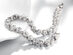 18K White Gold Pavé Bezel Tennis Bracelet with Swarovski Elements