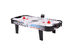 Costway 42''Air Powered Hockey Table Game Room Indoor Sport Electronic Scoring 2 Pushers Black&White