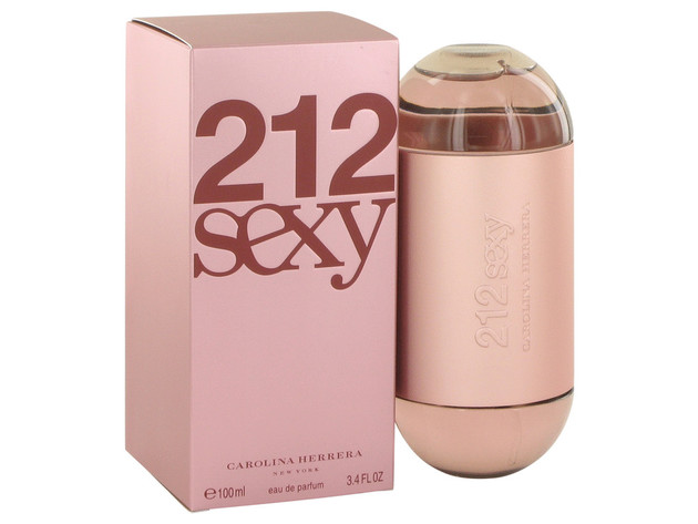 3 Pack 212 Sexy by Carolina Herrera Eau De Parfum Spray 3.4 oz for Women