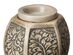 ScentSationals Indoor Decorative Scented Wax Warmer (Carved Laurel/Ceramic)
