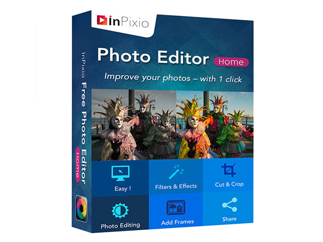 InPixio Photo Editor - Home Edition