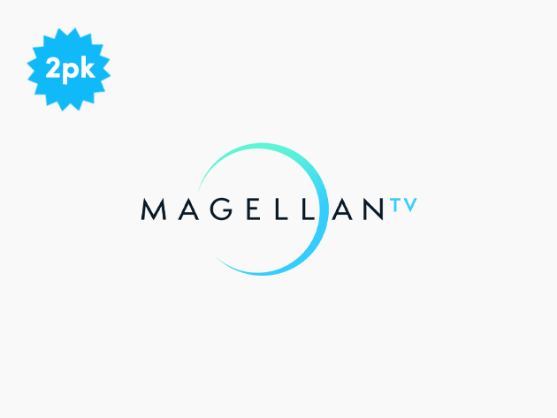 $349.99 MagellanTV Documentary Streaming Service: Lifetime Subscription (2-Account Bundle)