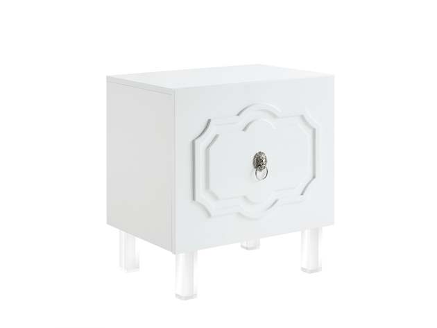 Sahara Side Table Nightstand White