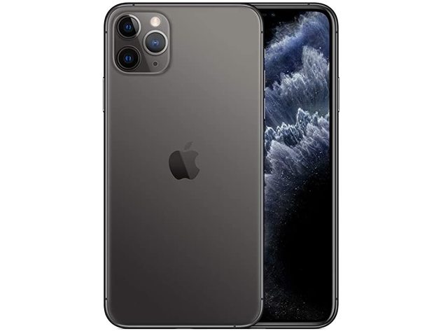 Apple MWGK2LL/A iPhone 11 Pro Max 256GB IOS Unlocked Smartphone - Space Gray (Refurbished, No Retail Box)