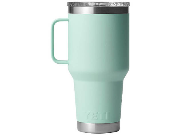 Yeti 21071500733 Rambler 30 oz. Travel Mug with Stronghold Lid - Seafoam