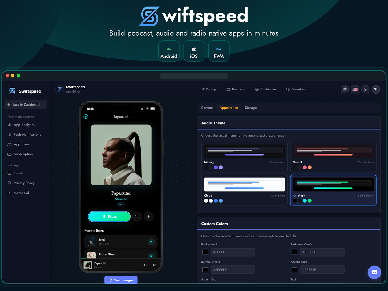 Swiftspeed AI App Builder Pro Plan: 5-Year Subscription
