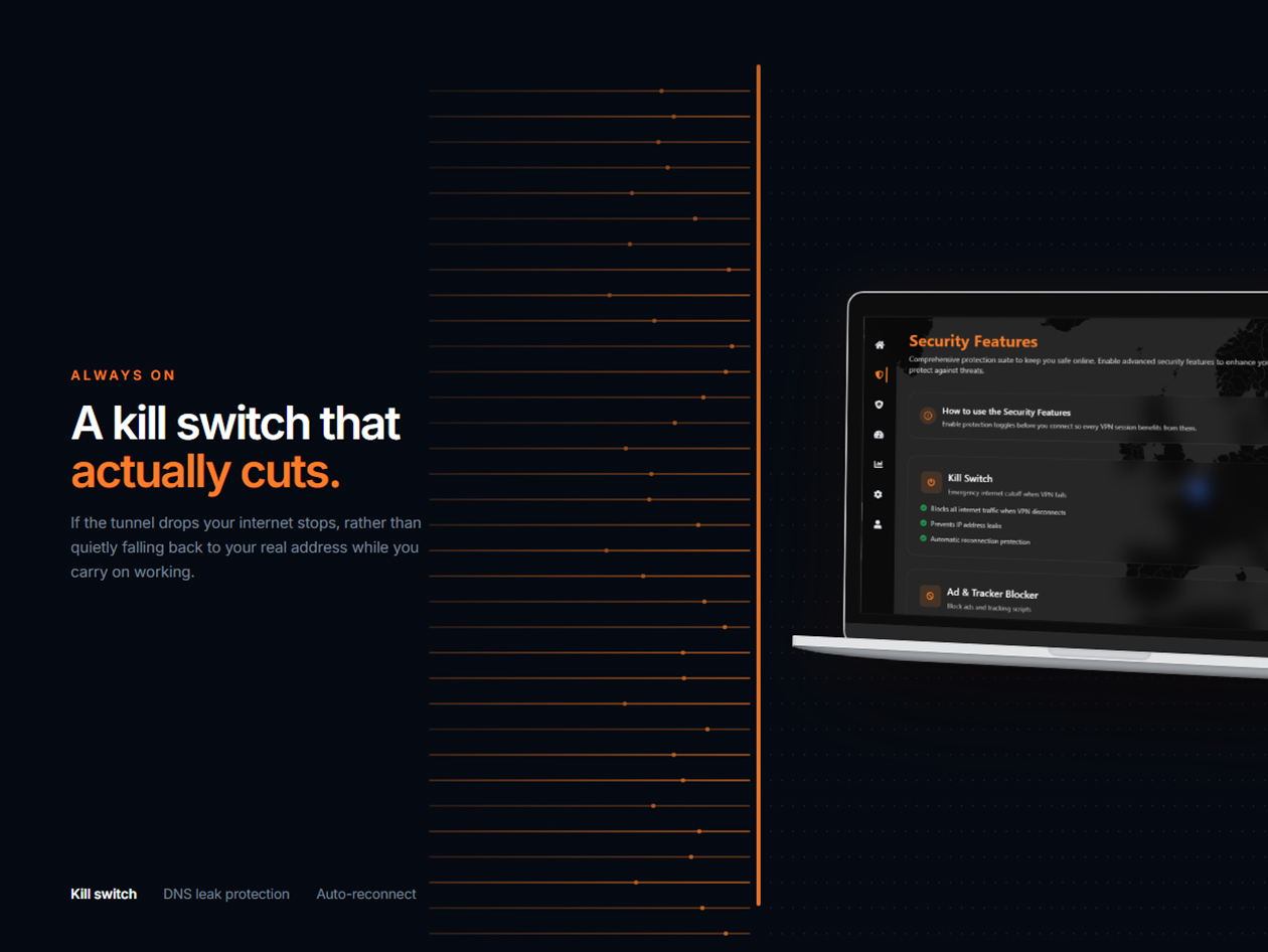 GhostShield AI-Powered VPN Premium Plan: Lifetime Subscription
