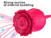 2-in-1 Rose Clitoral Vibrator