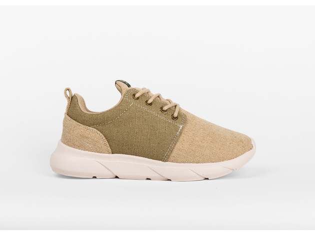Explorer V2 Hemp Sneakers for Men Beige and Green - US M 14 | Black ...