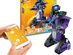 STEM Robot Toy for Kids Building Block Kit (Purple)