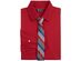 Tommy Hilfiger Big Boys 2 Pc THFlex Stretch Poplin Shirt & Stripe Tie Set Size 20