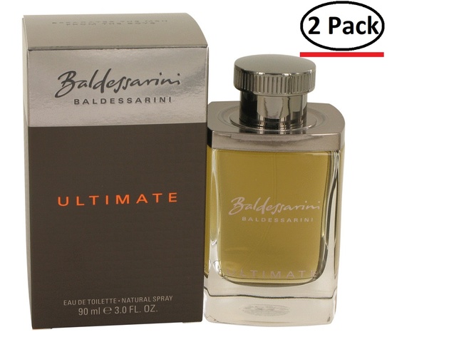 Baldessarini Ultimate by Hugo Boss Eau De Toilette Spray 3 oz for Men (Package of 2)