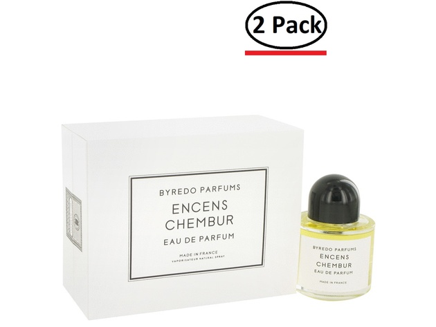 Byredo Encens Chembur by Byredo Eau De Parfum Spray (Unisex) 3.4 oz for Women (Package of 2)