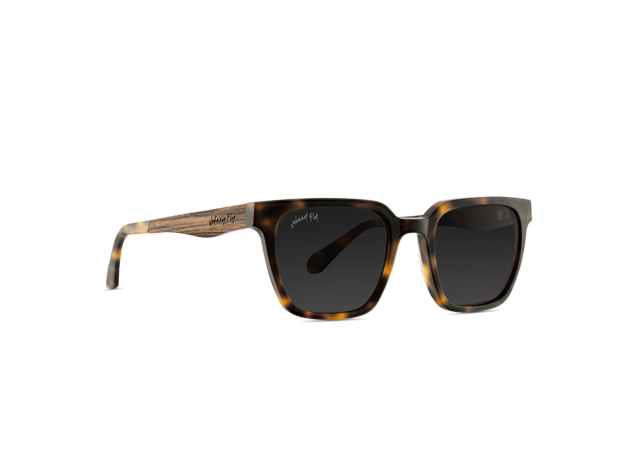 Longitude Sunglasses Matte Classic Tortoise / Smoke Polarized
