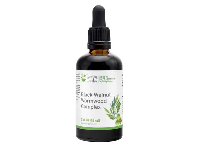 LuckyHerbs - Black Walnut Wormwood Complex Liquid - 2 fl. oz.
