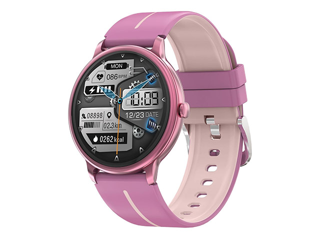 Health Smart Watch with Health/Activity Tracking & Bluetooth Calls (Purple)