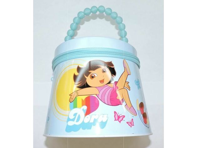 Dora the Explorer Round Tin Box Carry All Purse