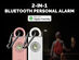2-in-1 Personal Safety Alarm with Apple Find My Smart Tracking