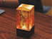 Block Resin Lamp (Fire)