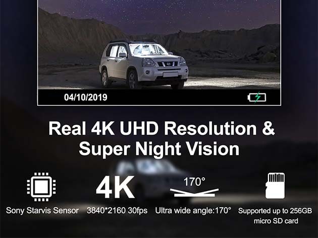 Rexing V5 Premium Real 4K Dash Camera