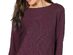 INC International Concepts Women's Shirttail Sweater Port Size Small