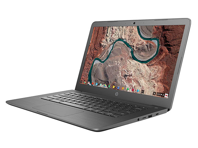 HP Chromebook 14" Intel Celeron 4GB RAM - Gray (Certified Refurbished)