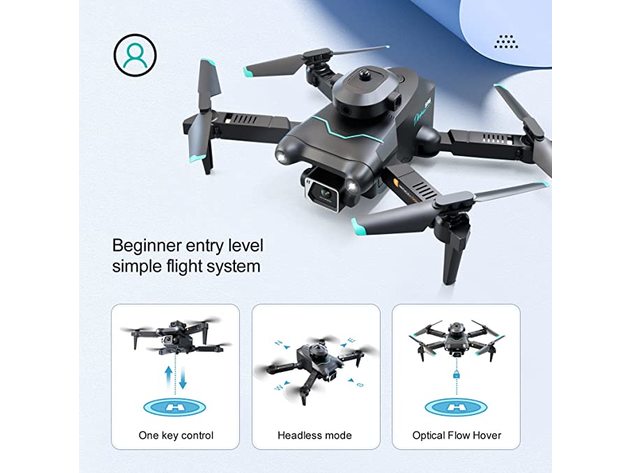 4K Dual Camera Gesture Control Drone for Adults & Beginners 