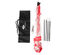 4' Portable Lacrosse Goal Net for Backyard Shooting In/Outdoor Use w/ Carry Bag - Red
