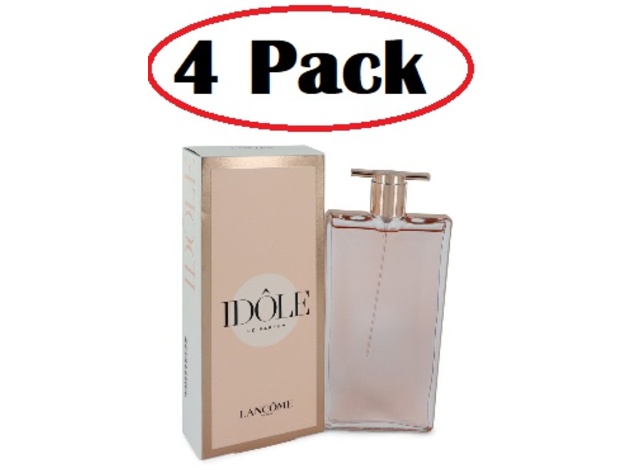4 Pack of Idole by Lancome Eau De Parfum Spray 1.7 oz