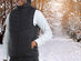 Thermal Waterproof Heated Hooded Vest (6XL/Gray)