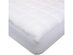 WellRest Soft Defense Mattress Pad with NeverWet Technology, Waterproof & Stain Resistant - White