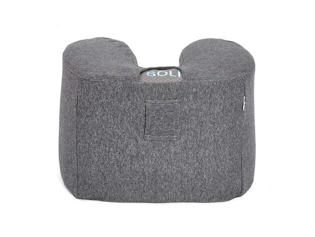 Soli Pillow Cover (Charcoal) + Soli Loop