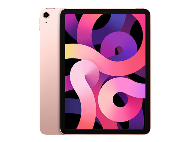 Apple iPad Air 10.9" 4th Gen (2020) 256GB, Wi-Fi & LTE Unlocked - Rose Gold (Refurbished)