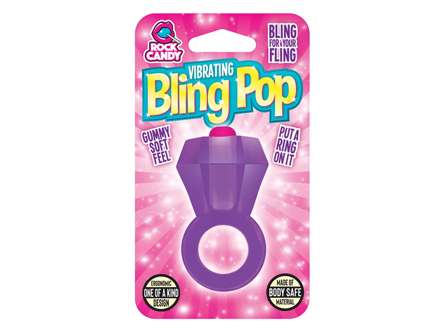 BLING POP RING - PURPLE