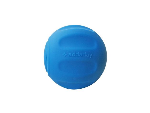 Addaday the Oscillating Bluetooth Enabled Rechargeable Compact Sphere Massager, Blue