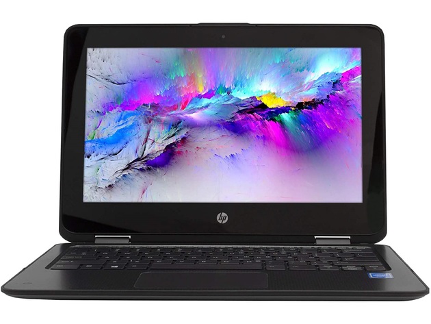 HP ProBook x360 11 G1 EE Touchscreen Convertible Laptop Computer 11.6" LED Display PC, Intel Dual-Core Processor, 4GB RAM, 128GB SSD, Windows 10, HD Webcam, HDMI, Bluetooth, WiFi (Grade B)