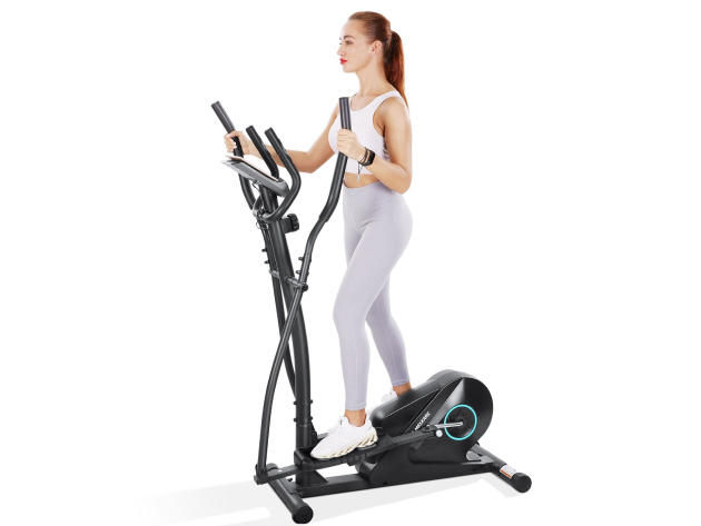 Exercise Tracker Machine NAIPO Heart Rate Tracking Elliptical Exercise Machine | theChive University