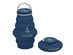Hydaway 17oz Collapsible Water Bottle with Cap Lid (Seaside Blue)