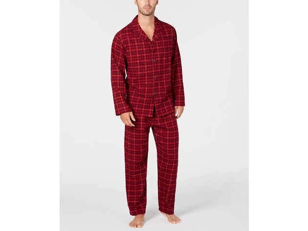 Club room best sale flannel pajamas