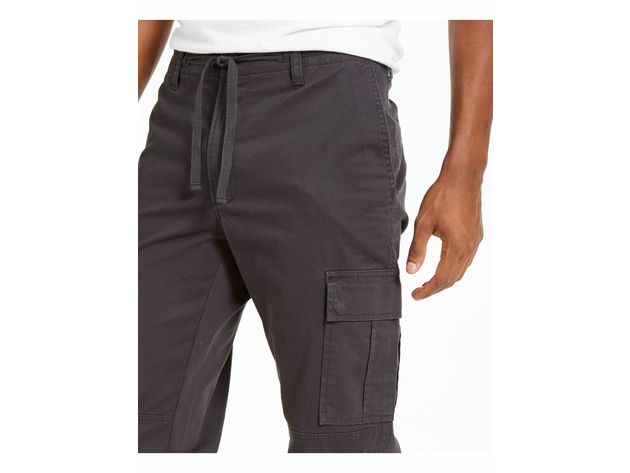 Sun + Stone Men's Whitford Hybrid Joggers, Dark Gary Size 34-30