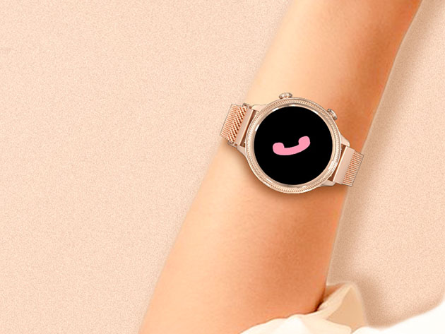 Fashion Tech Smart Watch (Gold)
