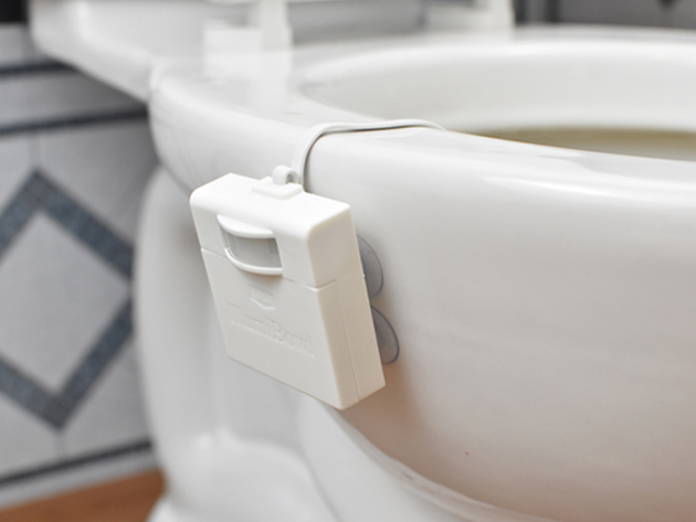 IllumiBowl Germ Defense Toilet Night Light: 2-Pack