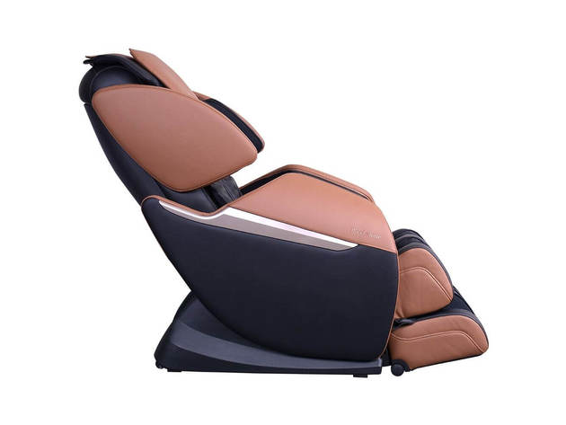 Brookstone 25BK150BT BK-150 Massage Chair - Black/Toffee